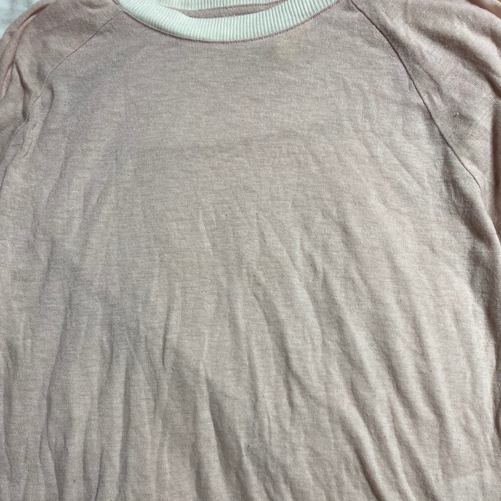 Light pink sweatshirt